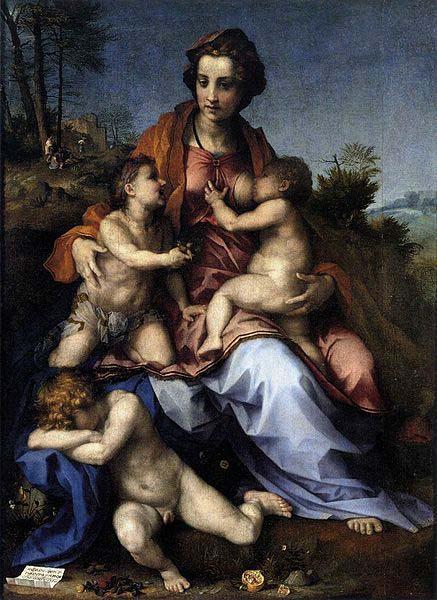 Andrea del Sarto Charity oil painting image